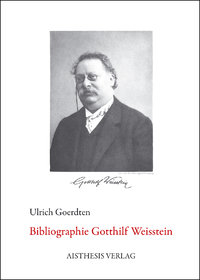 Goerdten, Ulrich: Bibliographie Gotthilf Weisstein