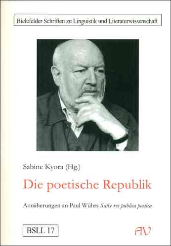 Kyora, Sabine (Hg.): Die poetische Republik