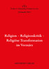 [OA] Religion – Religionskritik – Religiöse Transformation. Jahrbuch Forum Vormärz Forschung 2014, 2