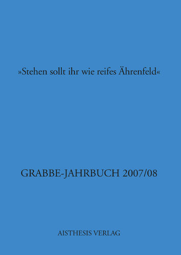 [OA] Grabbe-Jahrbuch 2007/2008